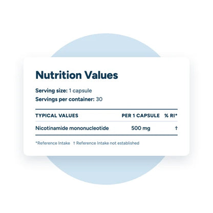 Pure NMN | 500mg Capsules